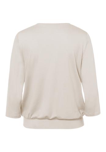 Blusenshirt NOS mit Bequemlichkeitsfaktor 46 - Cashew