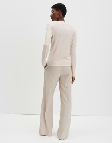 Langarmshirt "Kelea" - Beige / 36