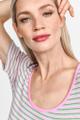 Multicolor Stripe Rib Shirt