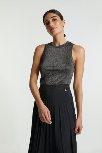 midi plissee skirt