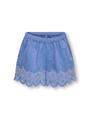 KOGTULUM EMB SHORTS WVN 164 Normal geschnitten - Blue Bonnet