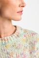 Crew neck neps pullover