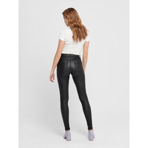 ONLROYAL LIFE HW SK ROCK COATED PIM NOOS XS/32 Skinny Fit - Black