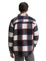 Teddy Overshirt mit Karomuster
