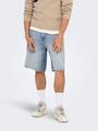 ONSCARL BALL LB 2958 TAI DNM SHORTS NOOS XXL Ballon Schnitt - Light Blue Denim