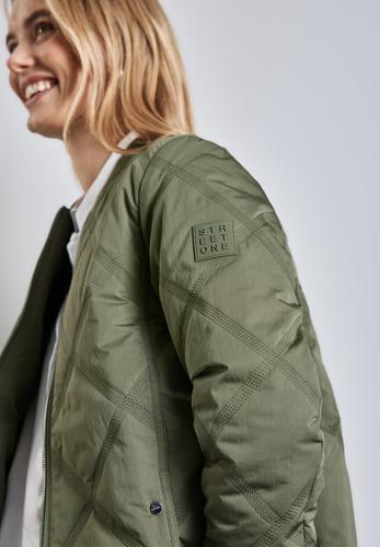 Blouson mit Steppmuster 42 - Summer Khaki