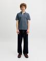 JJEPAULOS POLO SS NOOS S Slim Fit - Blue Mirage
