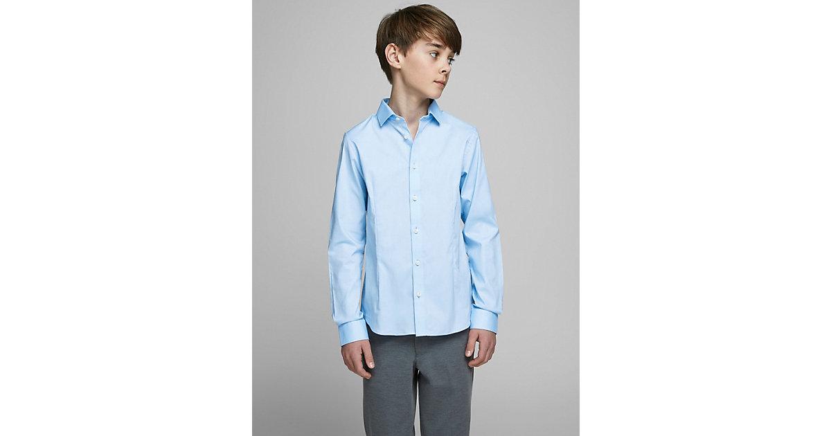 JPRPARMA SHIRT L/S NOOS JNR 176 Normal geschnitten - Cashmere Blue