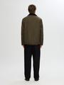 SLHWALTER WAXED COTTON JKT NOOS M - Grape Leaf