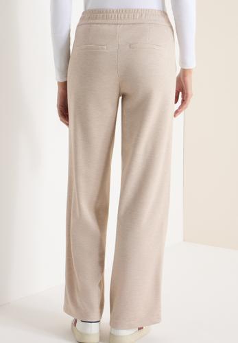 Wide Leg Hose L/30 - Desert Beige Melange