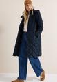 Mantel mit Strukturmix XL - Dark Navy Blue
