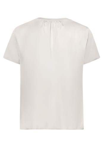 Satin-Bluse