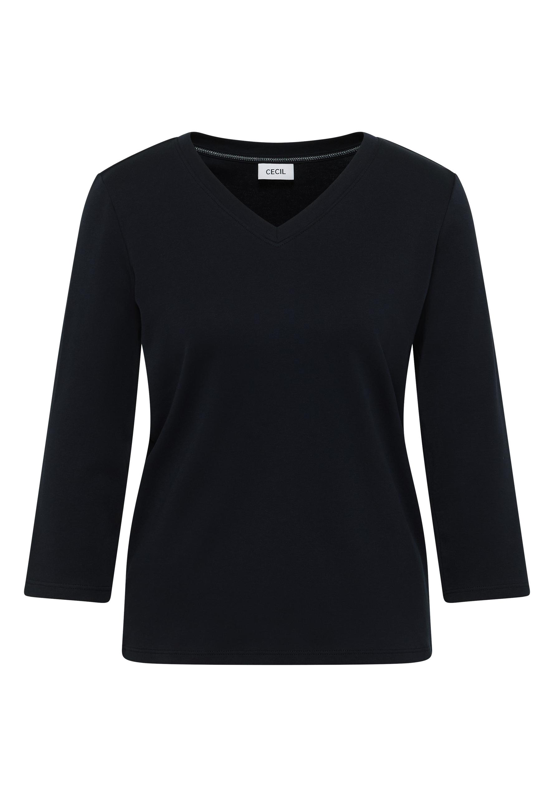 Basic V-Neck Shirt S - Urban Dark Blue