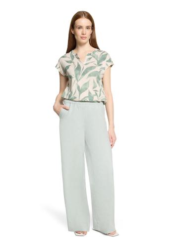 Casual-Shirt L Lässig - Nature/Green