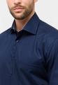 Dynamic Cotton Popeline Langarm 50/Langarm - 65cm COMFORT FIT - Navy