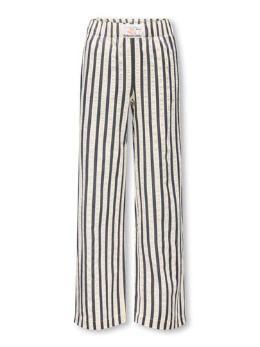 KOGMILANI LABEL PANT WVN 164 Weiter Beinschnitt - Night Sky