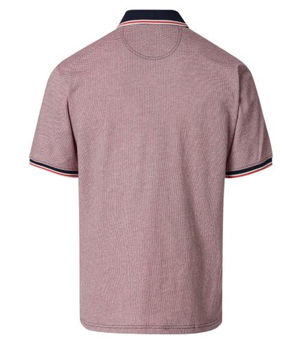 Polo-Shirt L Basic Circular Knit - Rot