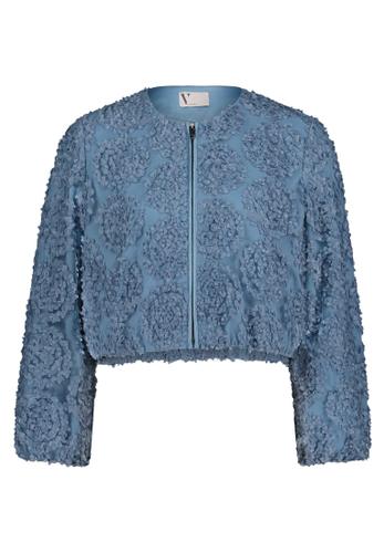Bomberjacke 34 Oversized - Soft Sky