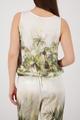 Top mit tropischen Print