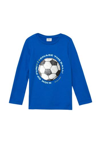 T-Shirt 128/134 Regular Fit - Blau