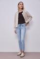 Mid Waist Slim Leg Jeans im Slim Fit 32/28 - Light Blue Random Wash
