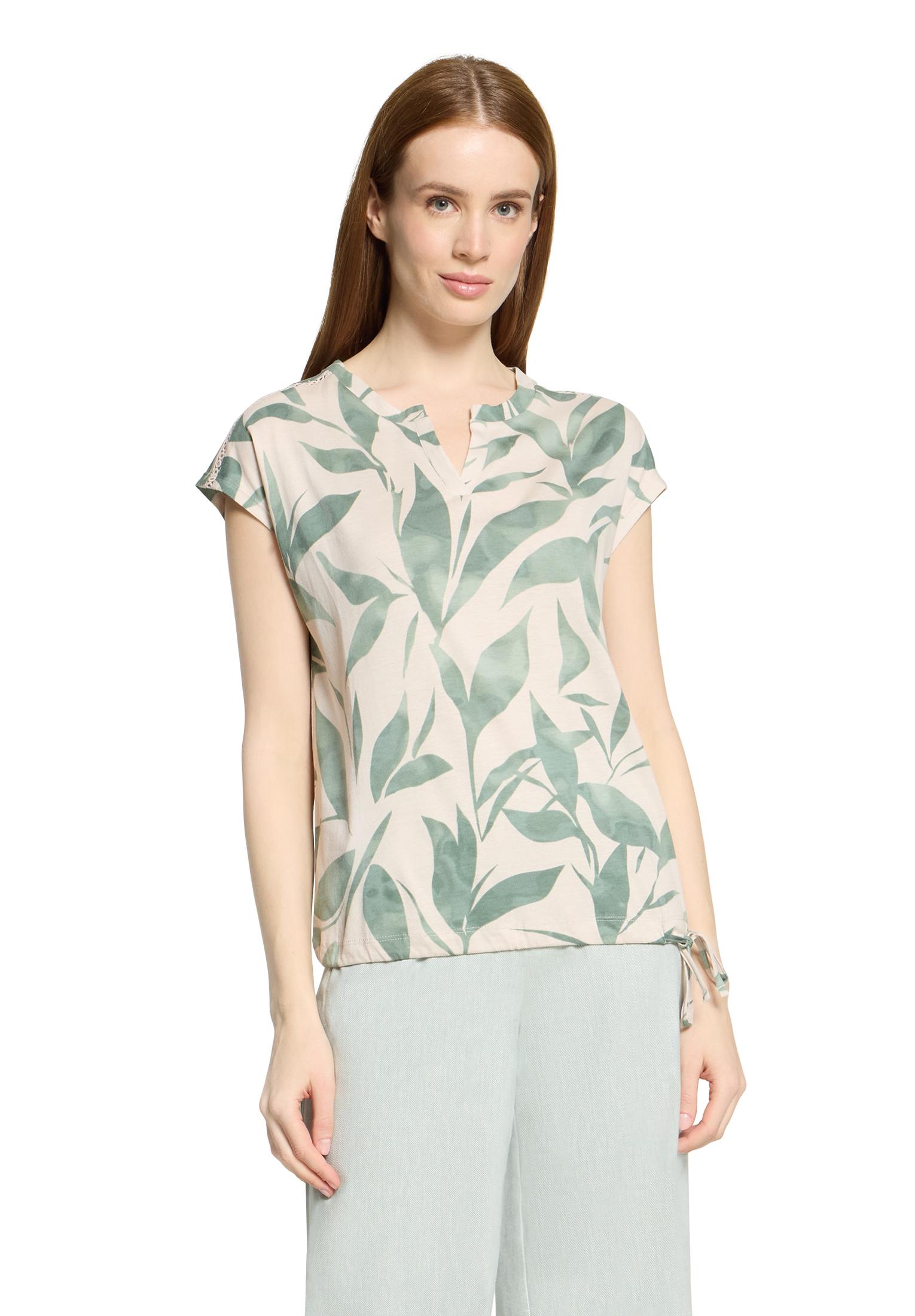 Casual-Shirt L Lässig - Nature/Green