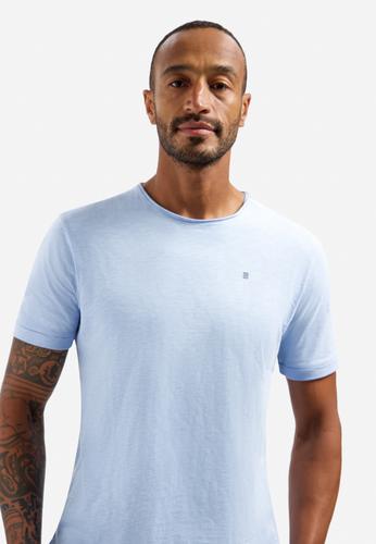 T-Shirt Crewneck Slub XL Regular Fit - Blue