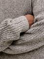 JORBLEECKER KNIT CREW NECK BF XL Normal geschnitten - Sea Salt