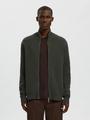 SLHDANE LS KNIT STRUCTURE FULL ZIP NOOS
