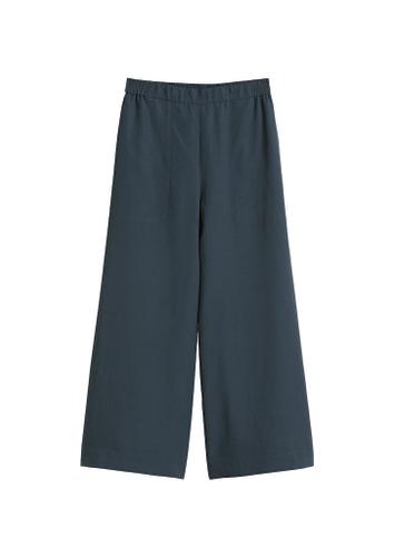 Culotte wide cropped