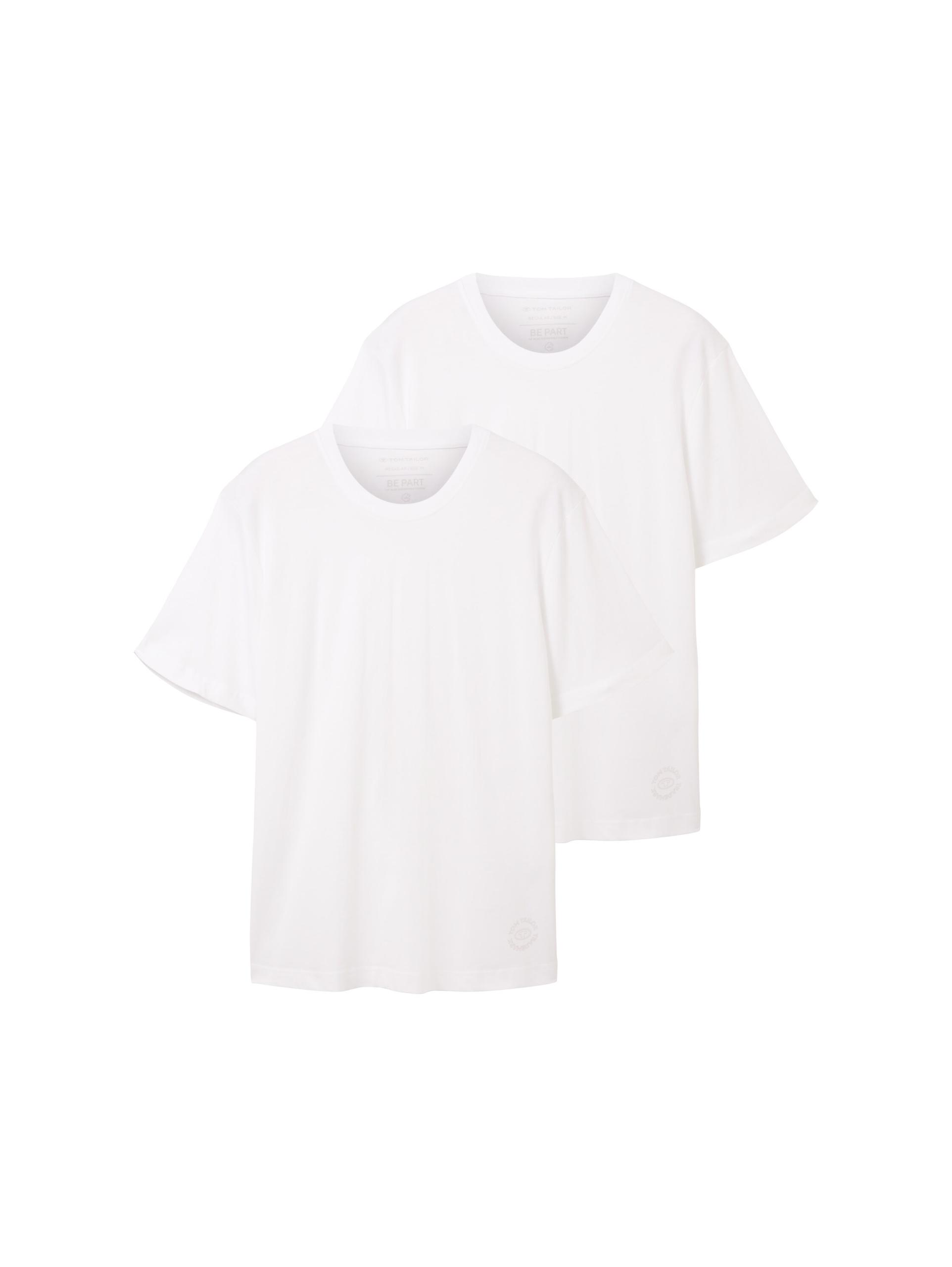 Basic T-Shirt im 2er-Pack XXL Regular Fit - White