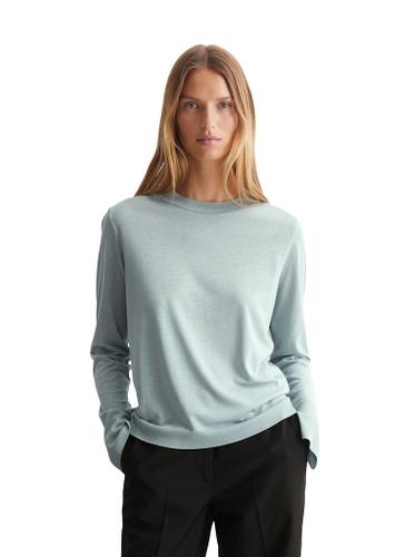 Luxury Longsleeve Regular Grün XL