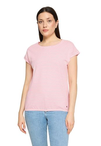 Casual-Shirt XXL Lässig - Pink/Cream
