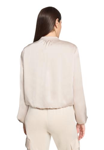 Blouson 42 Lässig - Grau Beige