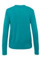 Strickjacke CASUAL im Materialmix 46 - Teal Green