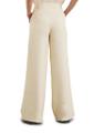 Pants, tailored, wide-leg, zip-fly, pockets, waistband with tailoring detail