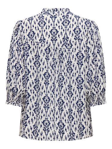 ONLRAYA 3/4 SHIRT WVN NOOS S Normal geschnitten - Night Sky