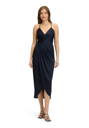 Abendkleid Blau 38