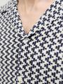 JORMONTAUK CROCHET SHIRT SS SA26 LN L Locker geschnitten - Sky Captain