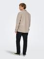ONSASH OVR WOOLEN LOOK PKT LS SHIRT NOOS M Normal geschnitten - Chinchilla