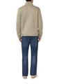 Sweatshirt Jacke L Regular Fit - Beige