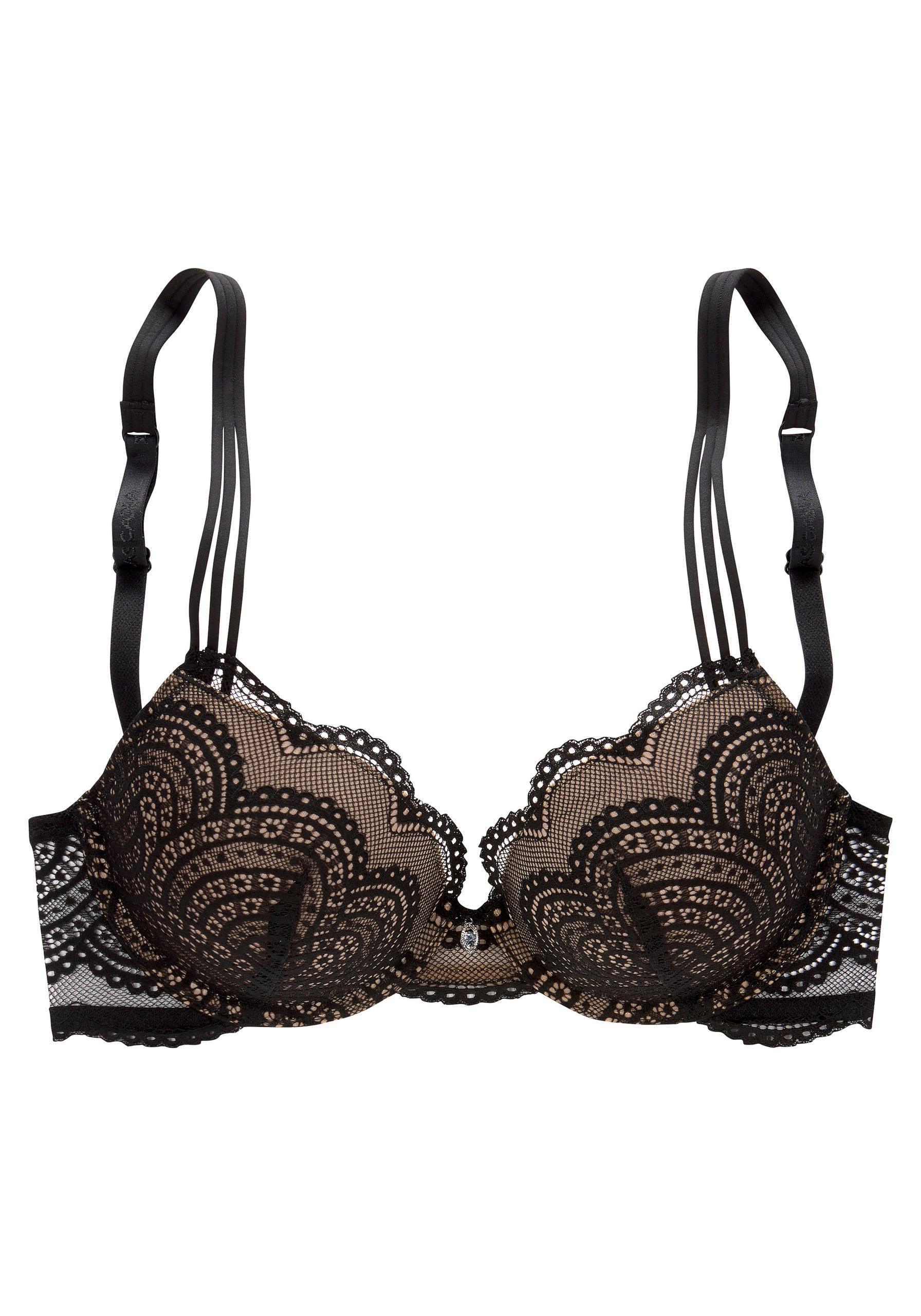 LASCANA Push-Up BH 85B - Black