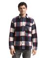 Teddy Overshirt mit Karomuster