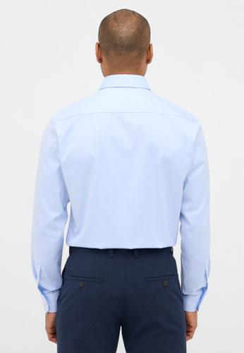 Cover Shirt Twill verlängerter Arm (68 cm) 43/Langarm - 65cm MODERN FIT - Hellblau