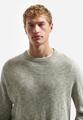 Pullover Crewneck Melange With Linen XL Regular Fit - Taupe