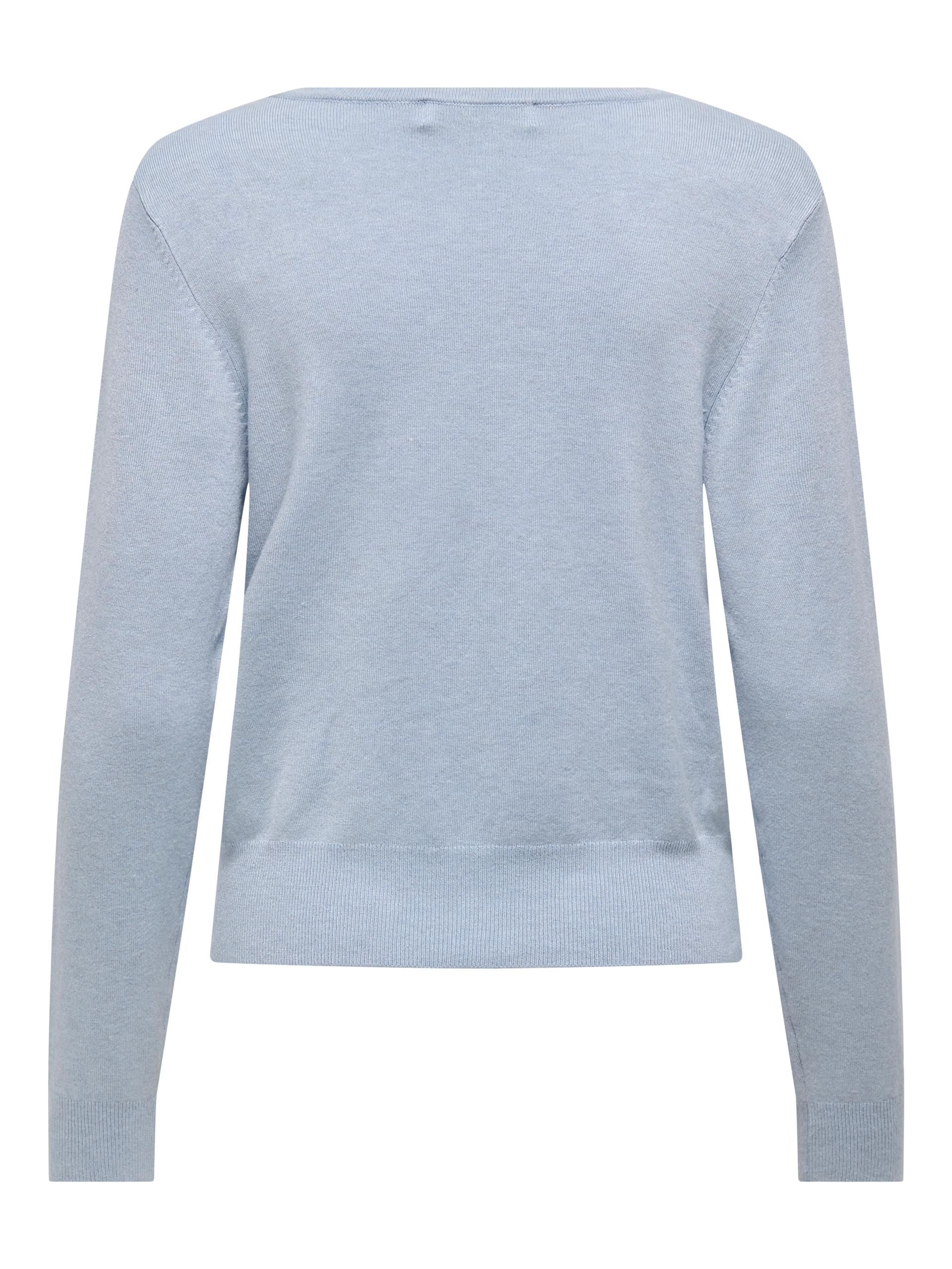 ONLVENICE LIFE LS ONECK PULLOVER KNT L Normal geschnitten - Kentucky Blue
