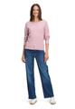 Strickpullover 38 Gerade - Rose Melange