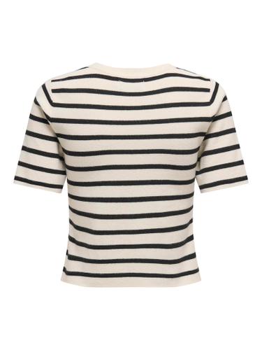 ONLFIE 2/4 PULLOVER CC KNT L Normal geschnitten - Cloud Dancer