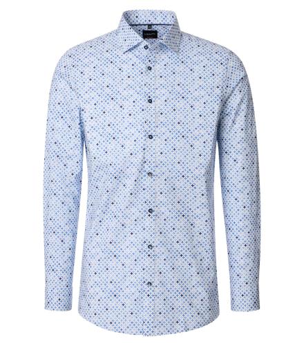 Businesshemd 43 Body Fit - Blau