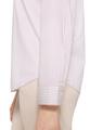 Hemdbluse 46 Gerade - White/Taupe
